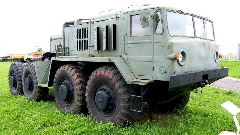 МАЗ 543 тягач