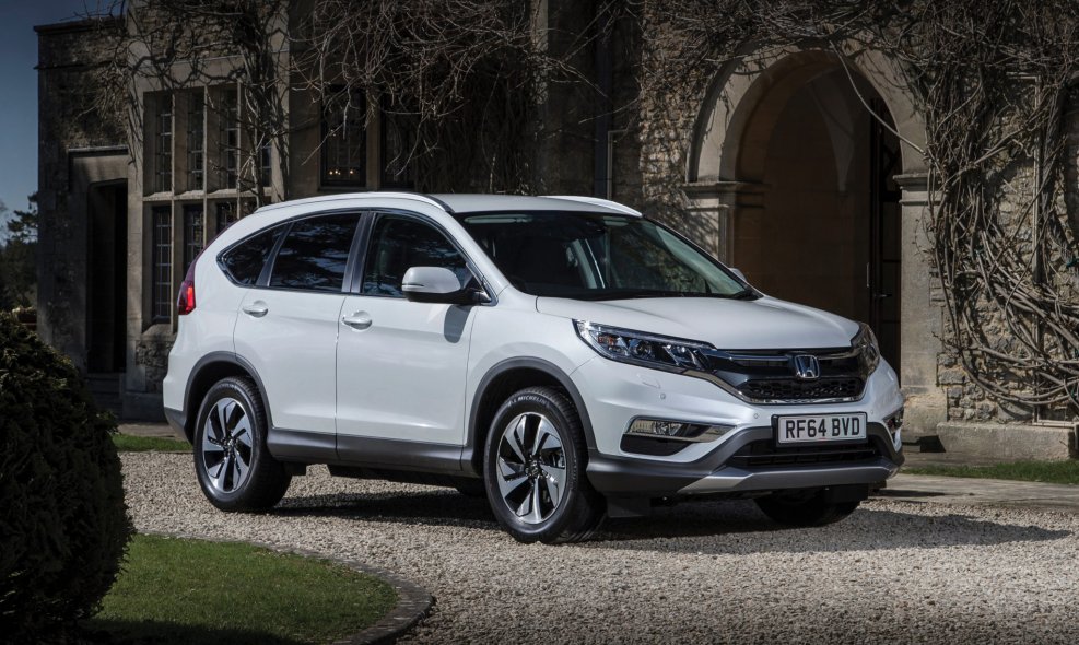 Honda CR-V белая 2015