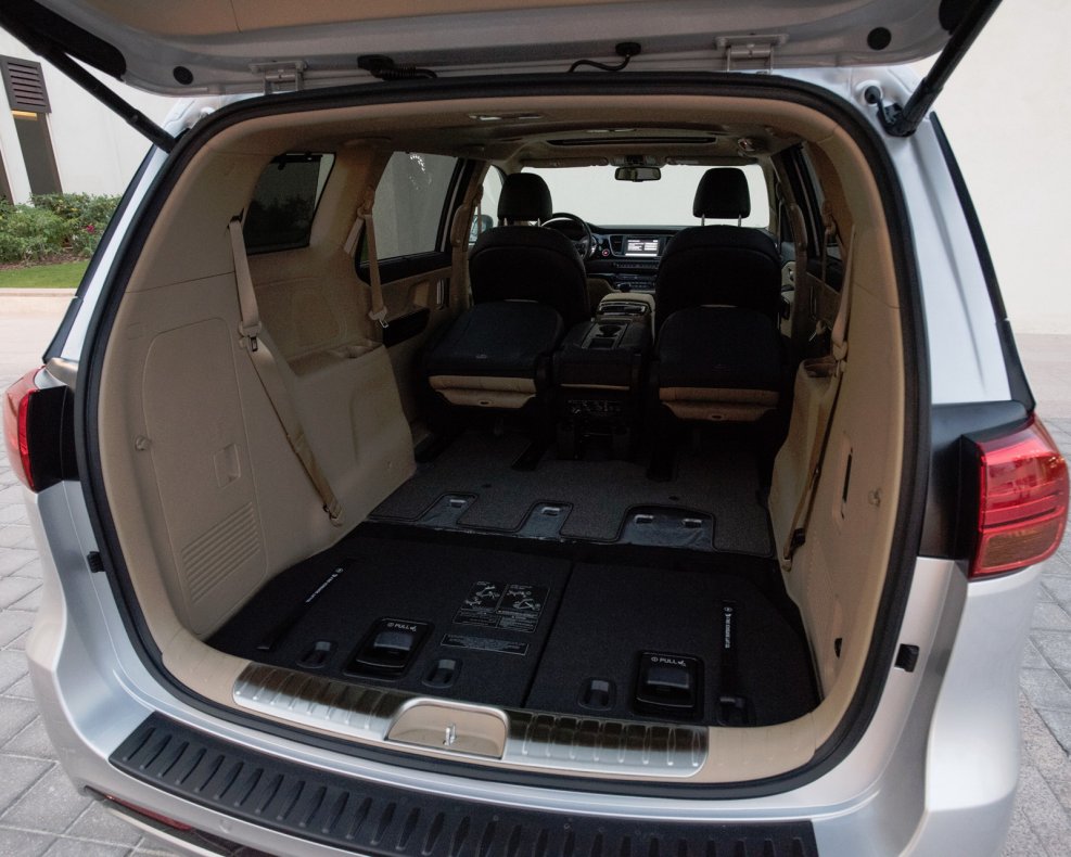 Kia Carnival 2021 багажник