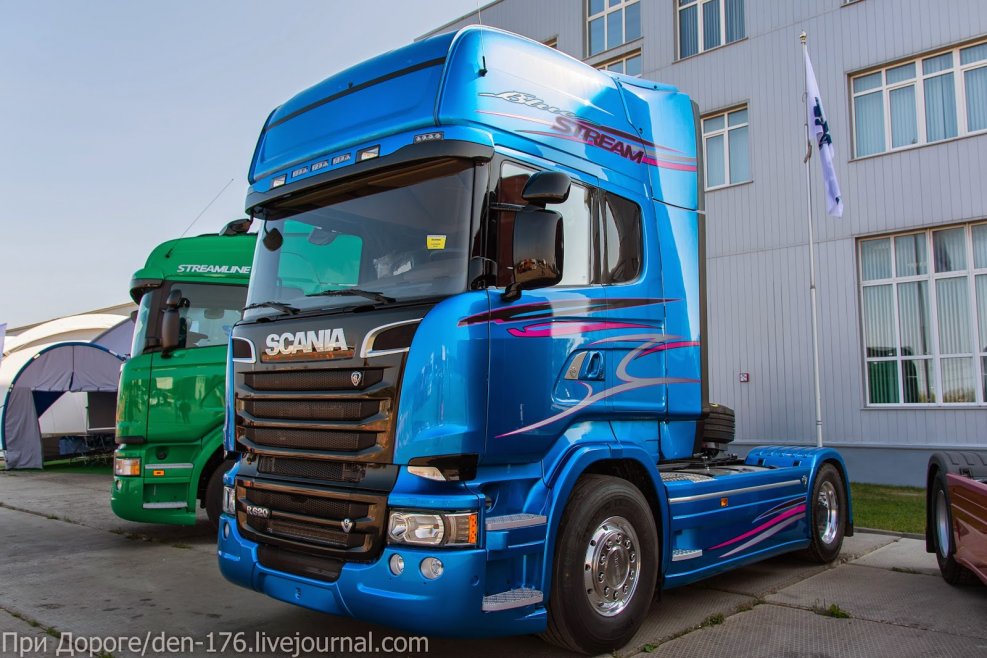Scania r620 v8 Blue Stream