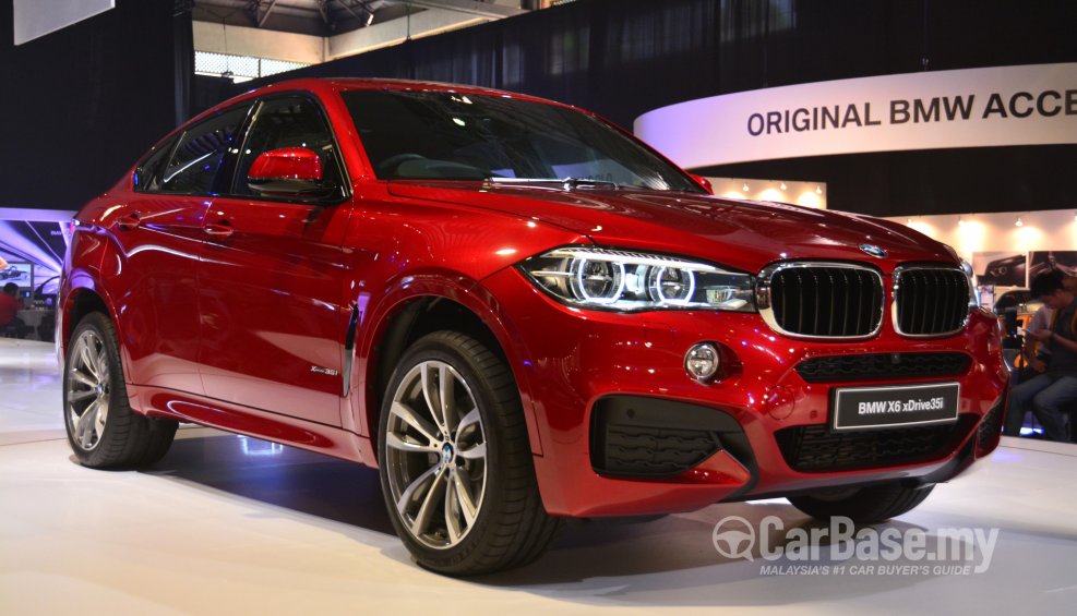 BMW x6 2020 красный