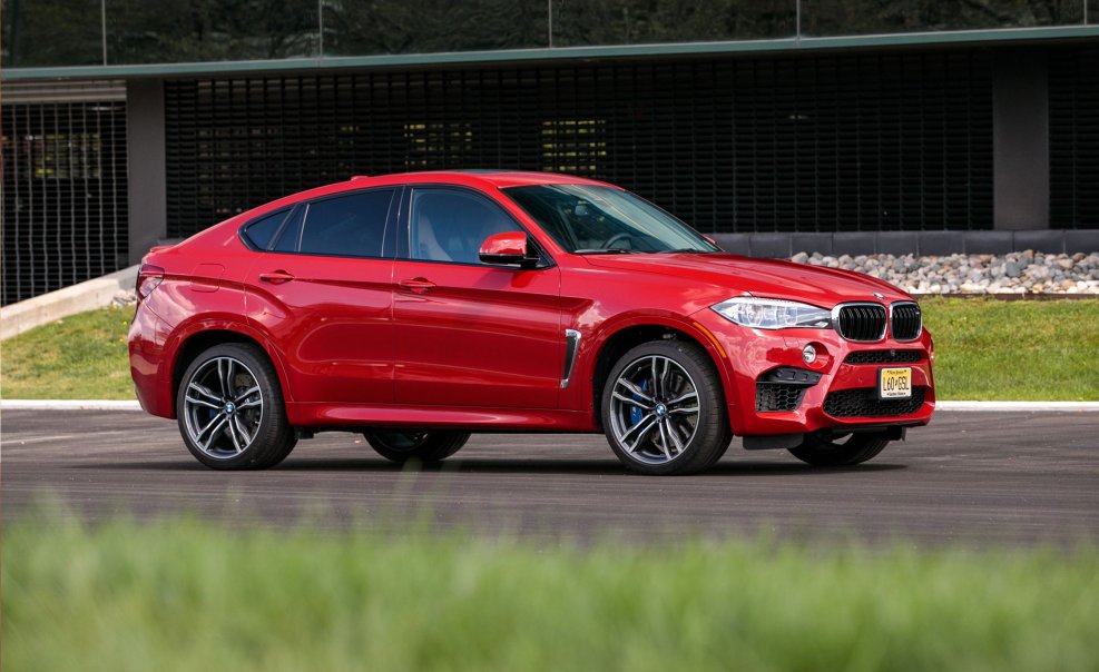 BMW x6m 2018 черный