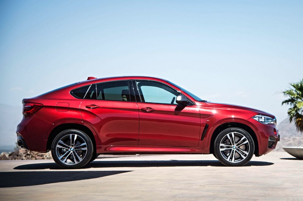 BMW x6 g06 красная