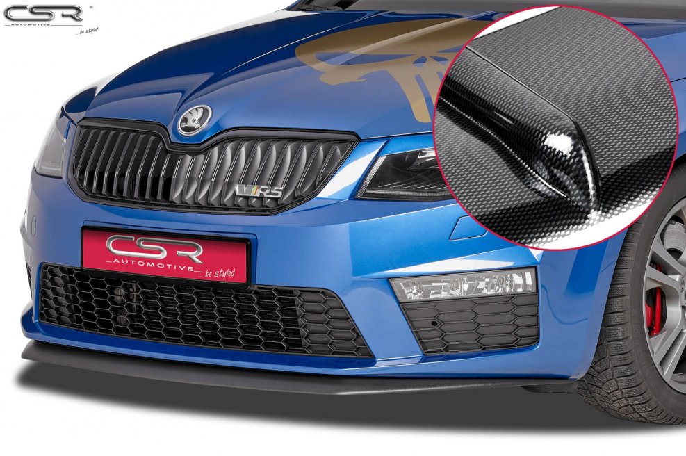 Бампер RS Octavia a7 FL