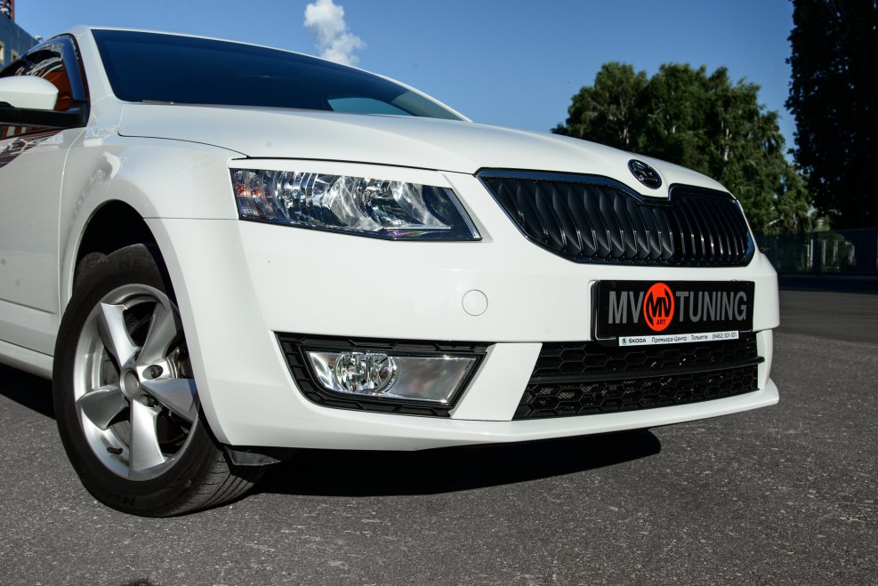 Skoda Octavia a7 бампер