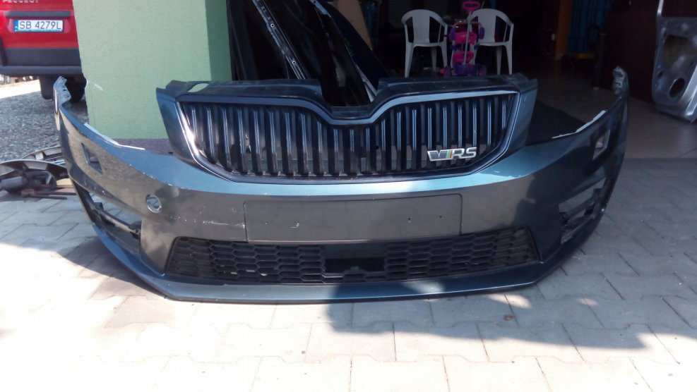 Skoda Octavia 2021 бампер RS