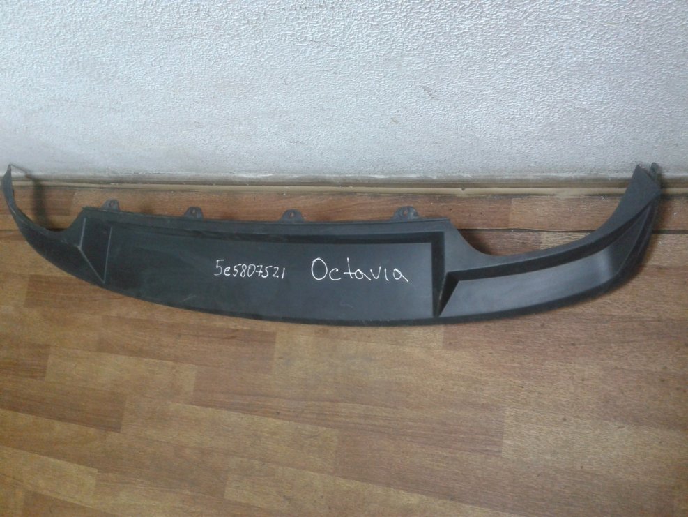 Спойлер бампера Шкода Октавия а7