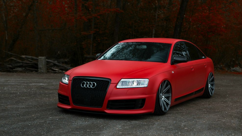 Матовая Audi a6 c6