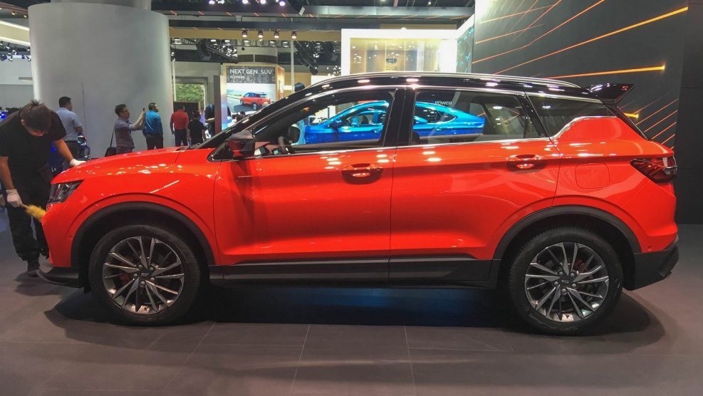 Новый Geely sx11