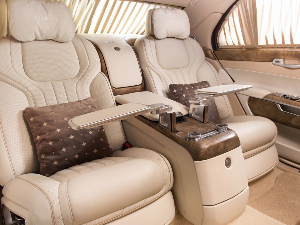 Aurus Senat s600 салон