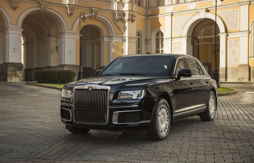 Aurus Senat s600 бронированный