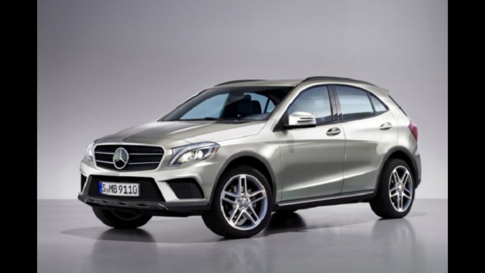 Mercedes Benz кроссовер GLA