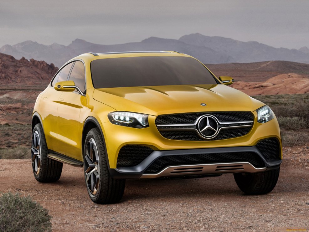 Mercedes Benz внедорожник GLC купе GLC