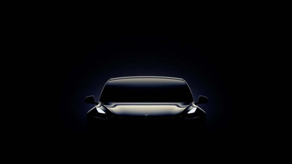 Tesla model 3 обои