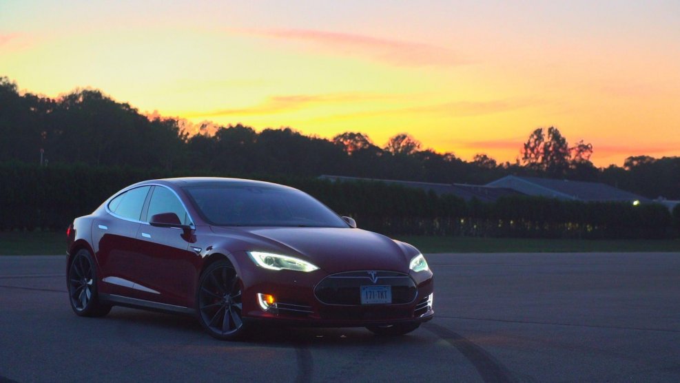 Tesla model s 4к