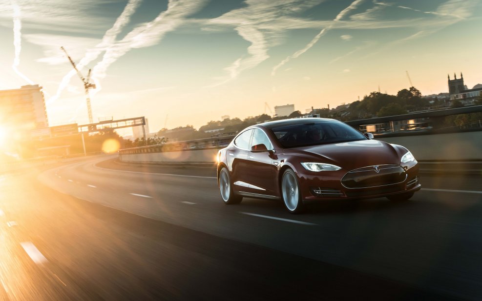 Tesla обои 4k