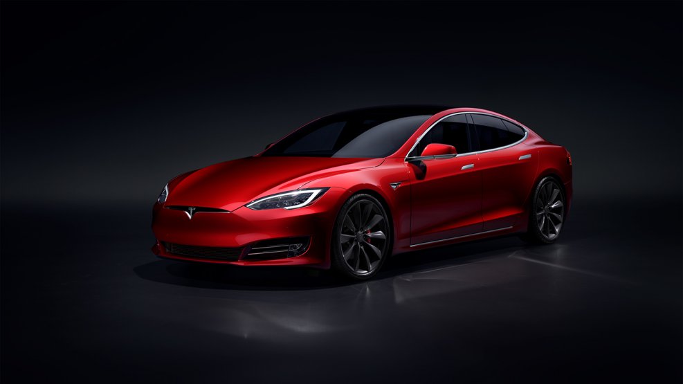 Тесла model s фон