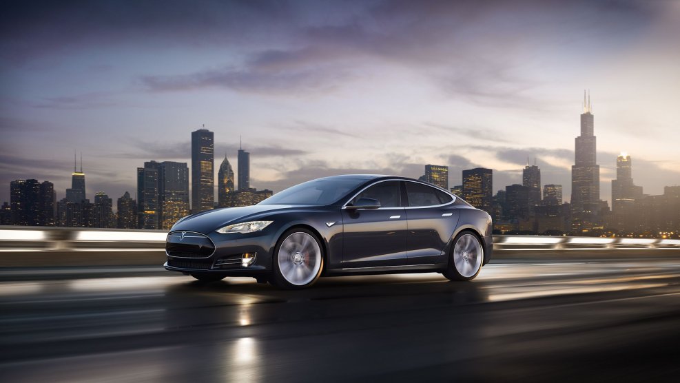 Tesla model s 4к