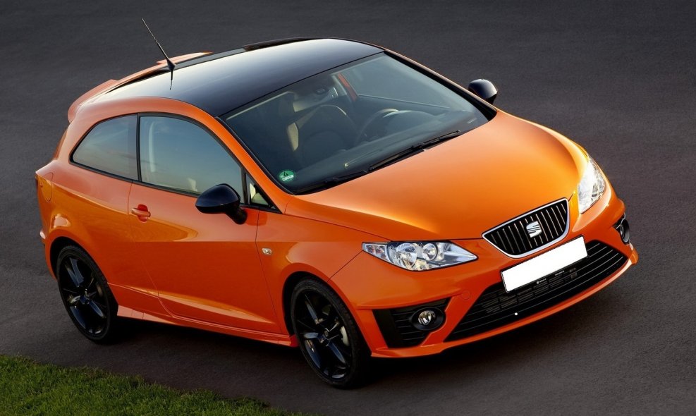 Seat Ibiza 2009 Orange