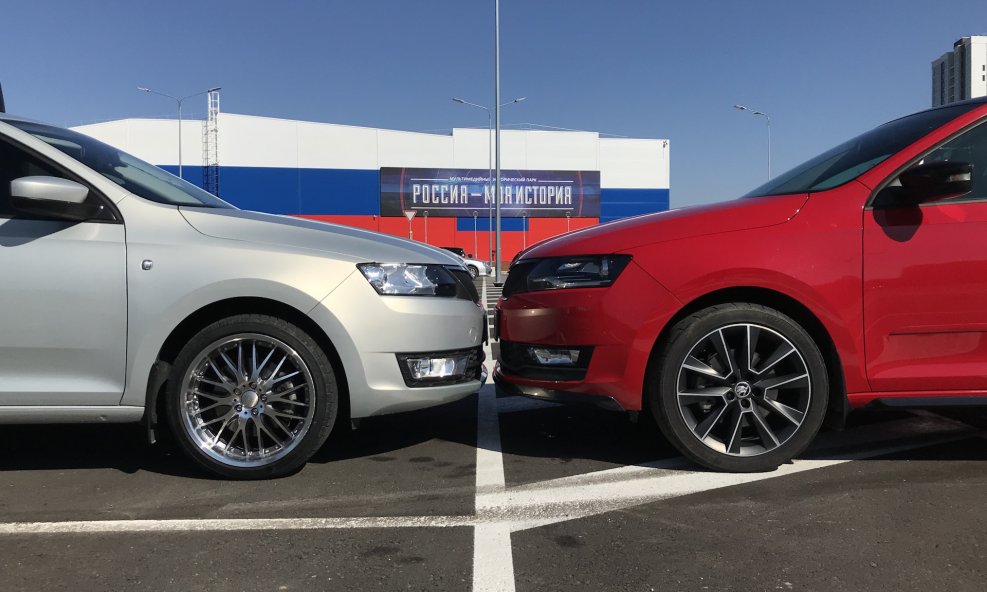 Диски Skoda Rapid r17