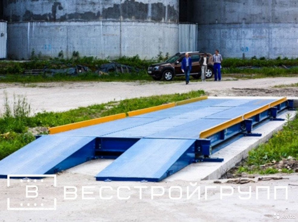 Весы автомобильные бесфундаментные 80 тонн