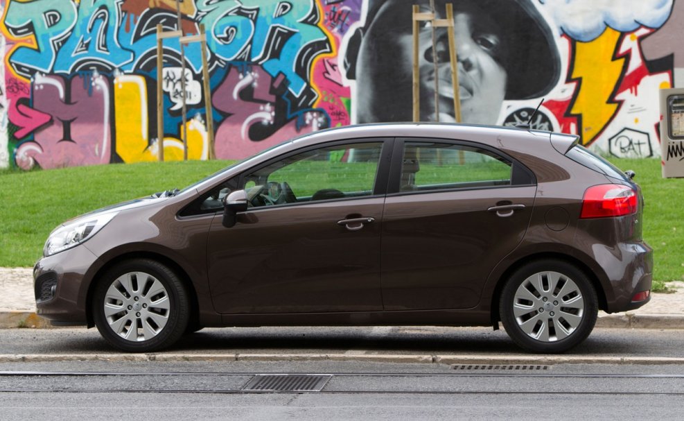 Kia Rio 2015 шоколад