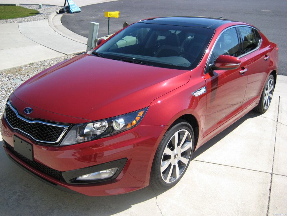 Kia 2012 Optima Red