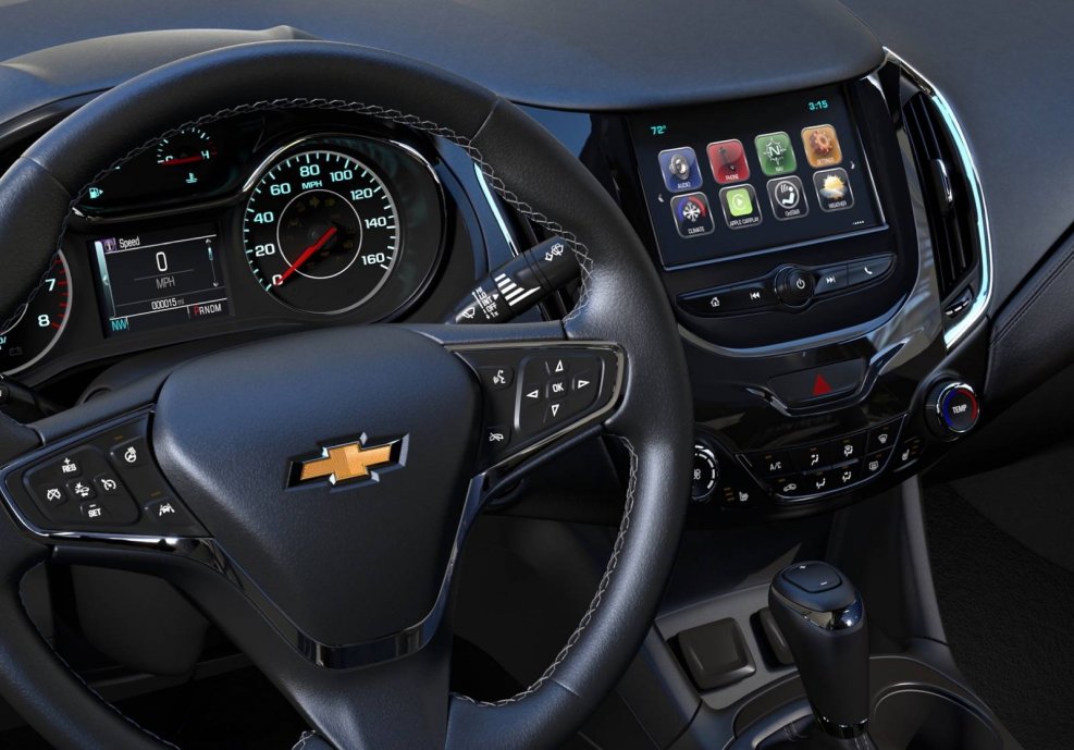 Chevrolet Cruze 2017 салон