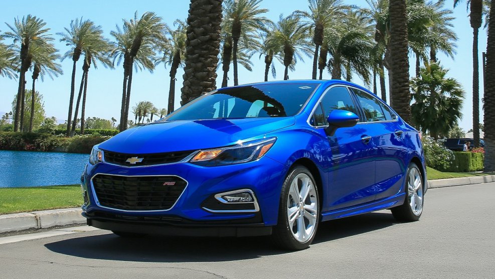 Chevrolet Cruze 2017 седан