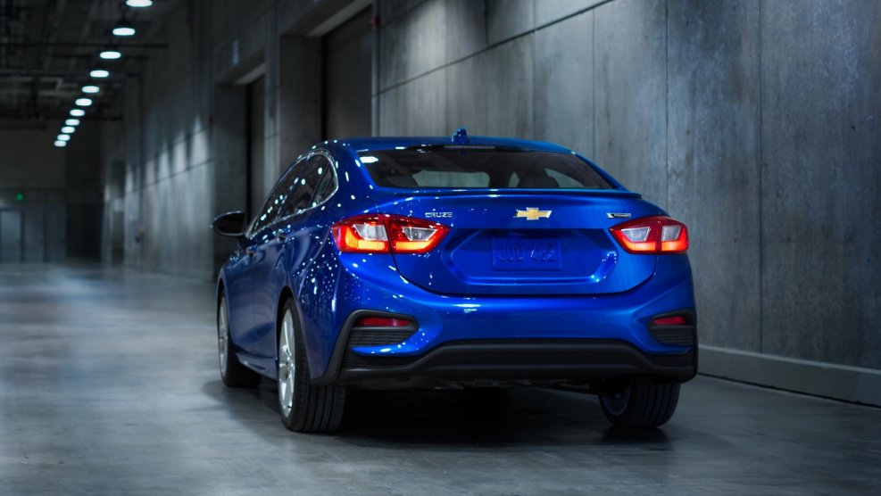 Chevrolet Cruze 2016 года