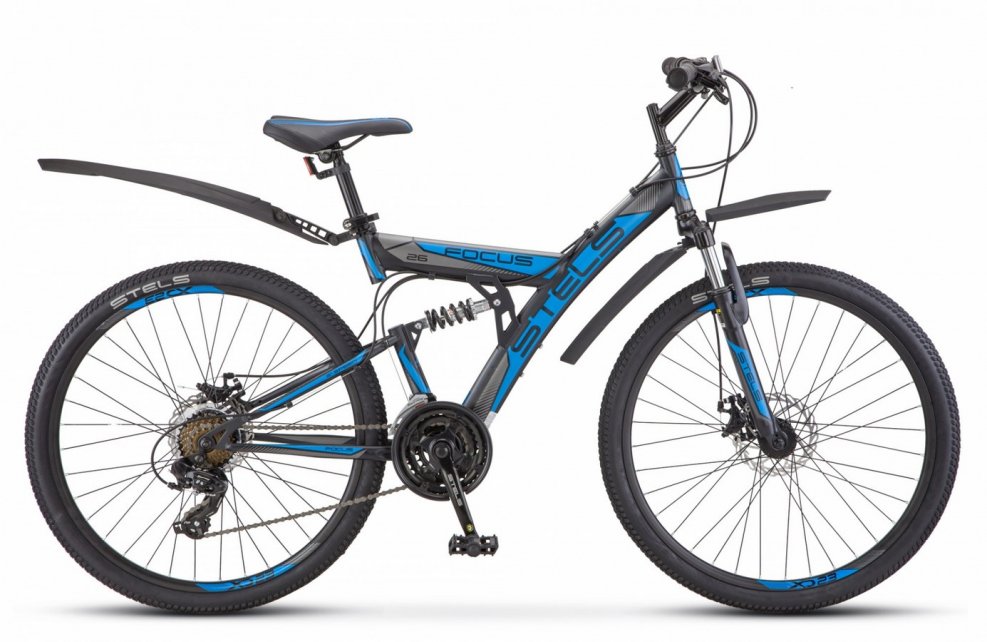 Велосипед 29" stels Navigator-950 d (18,5" антрацитовый/красный/черный)