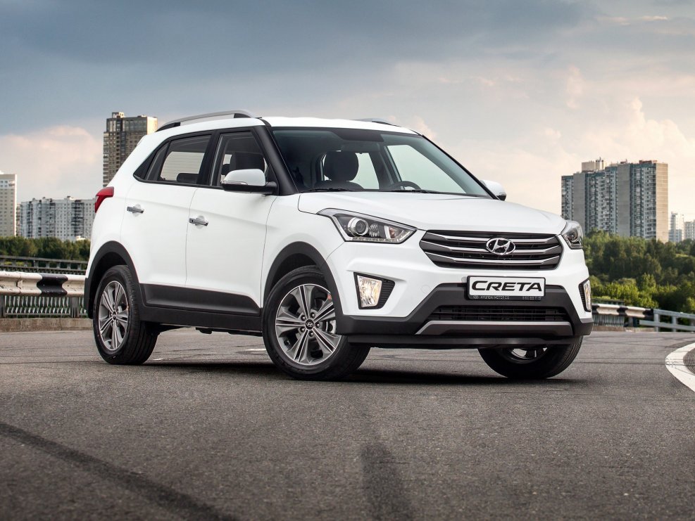 Hyundai Creta 2021 красная