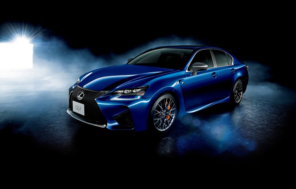 Lexus GS 2015 синий