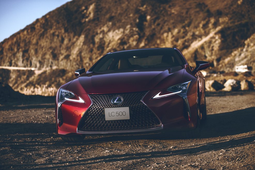 Lexus LC 500 stance