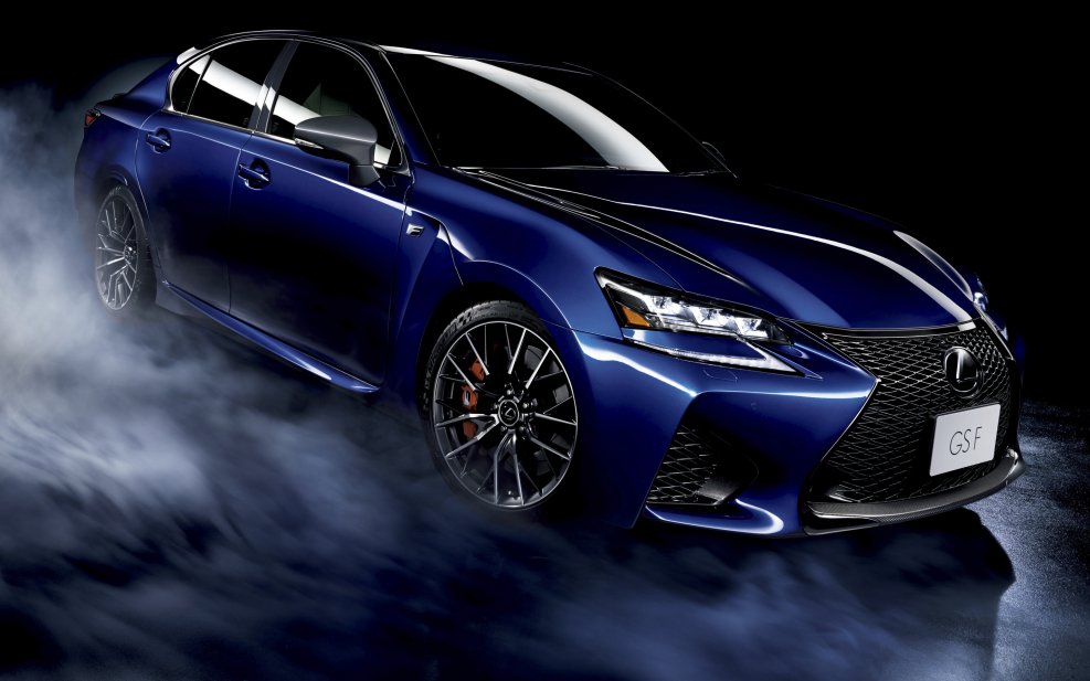 Lexus GS F 4k Black