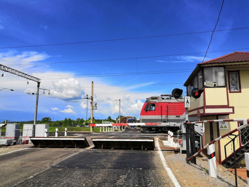 Авария на Железнодорожном переезде