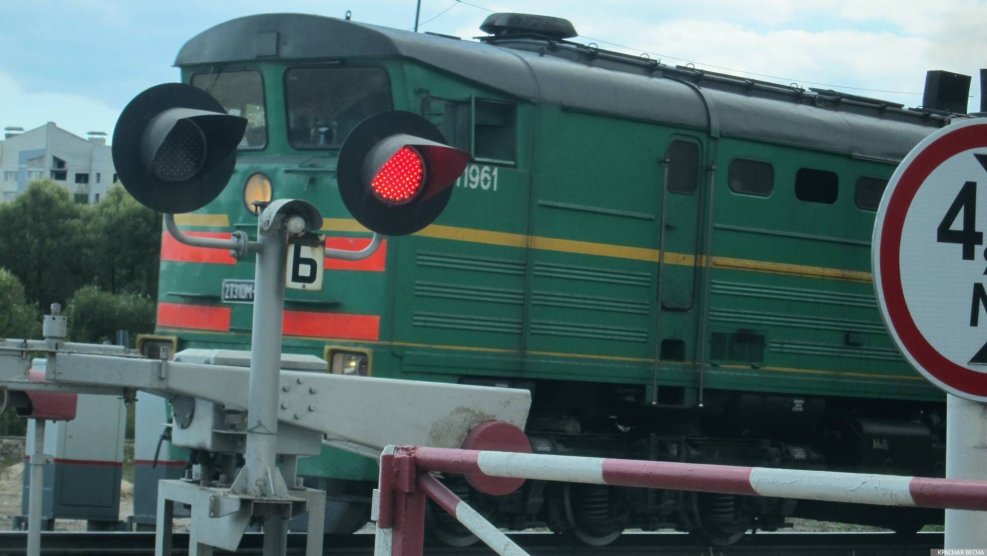 Железная дорога переезд
