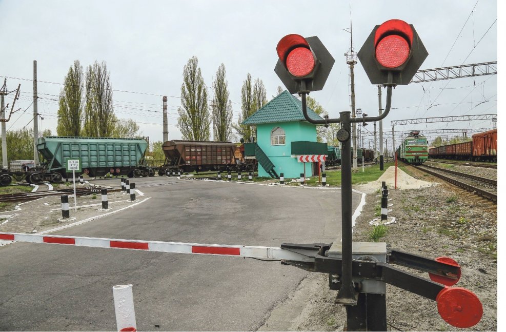 ЖД переезд приколы