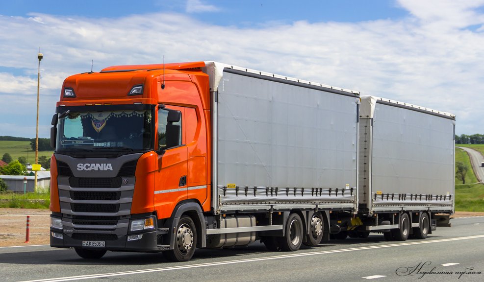 Scania s450 belorusneft