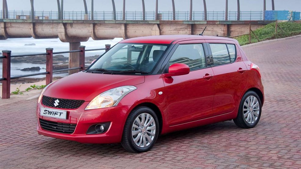 Suzuki Swift 2011 красный