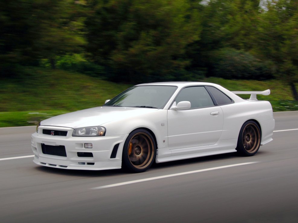 Nissan Skyline gt-r r34 stock
