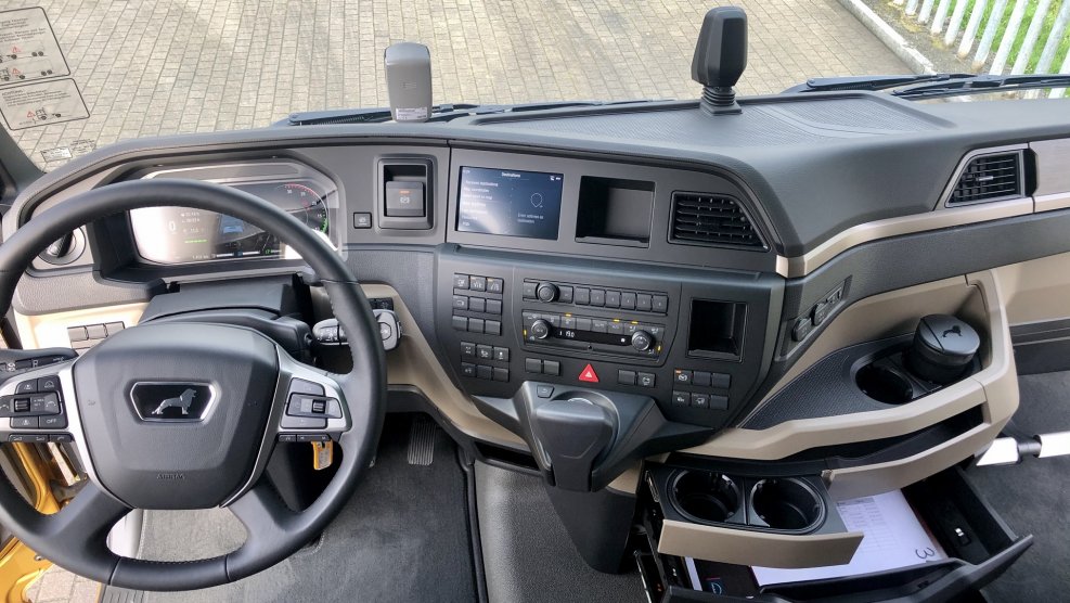 Man TGX 2020 салон