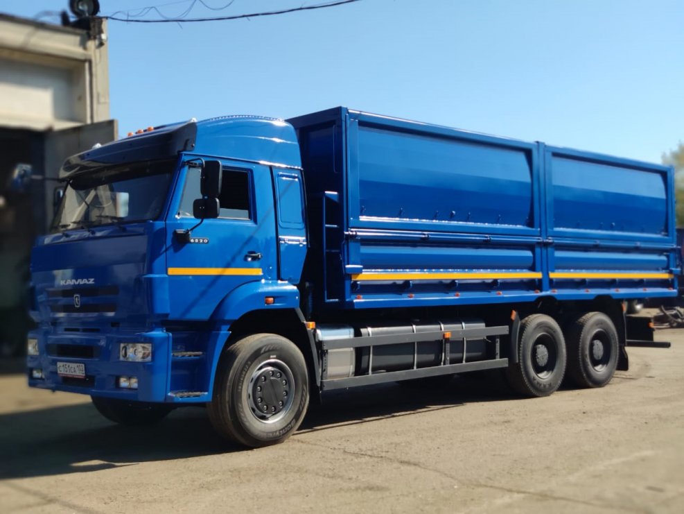 КАМАЗ 6520 бортовой зерновоз