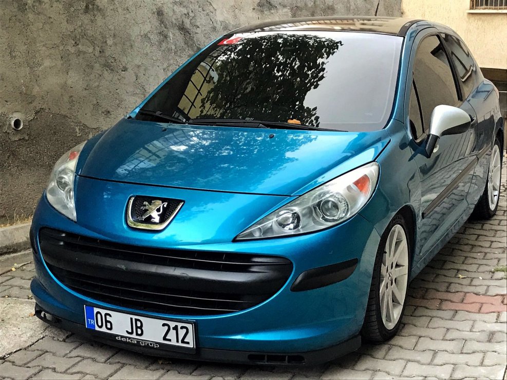 Peugeot 207 i Размеры 5 дверная