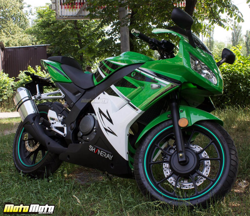 Shineray z1 250 - зеленый