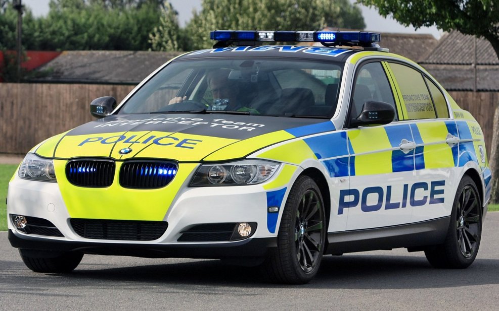 BMW 3 British Police