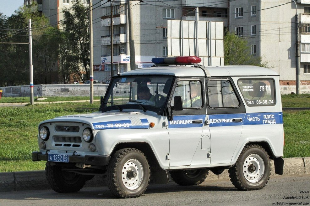 УАЗ 31514 милиция