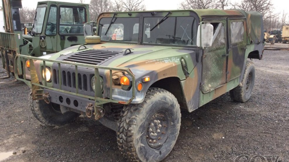 Hummer военный с консервации