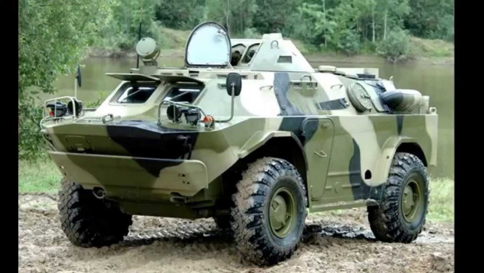 БРДМ-2 колёса