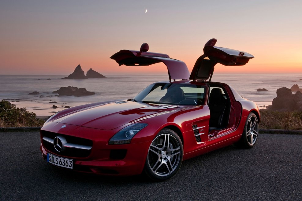 Мерседес Benz SLS AMG